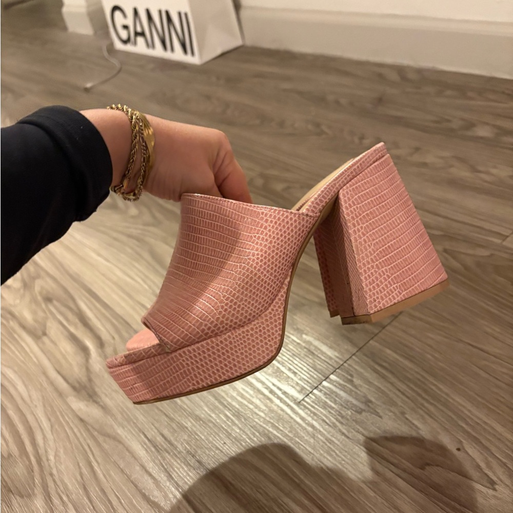 Urban Outfitters Pink Heels